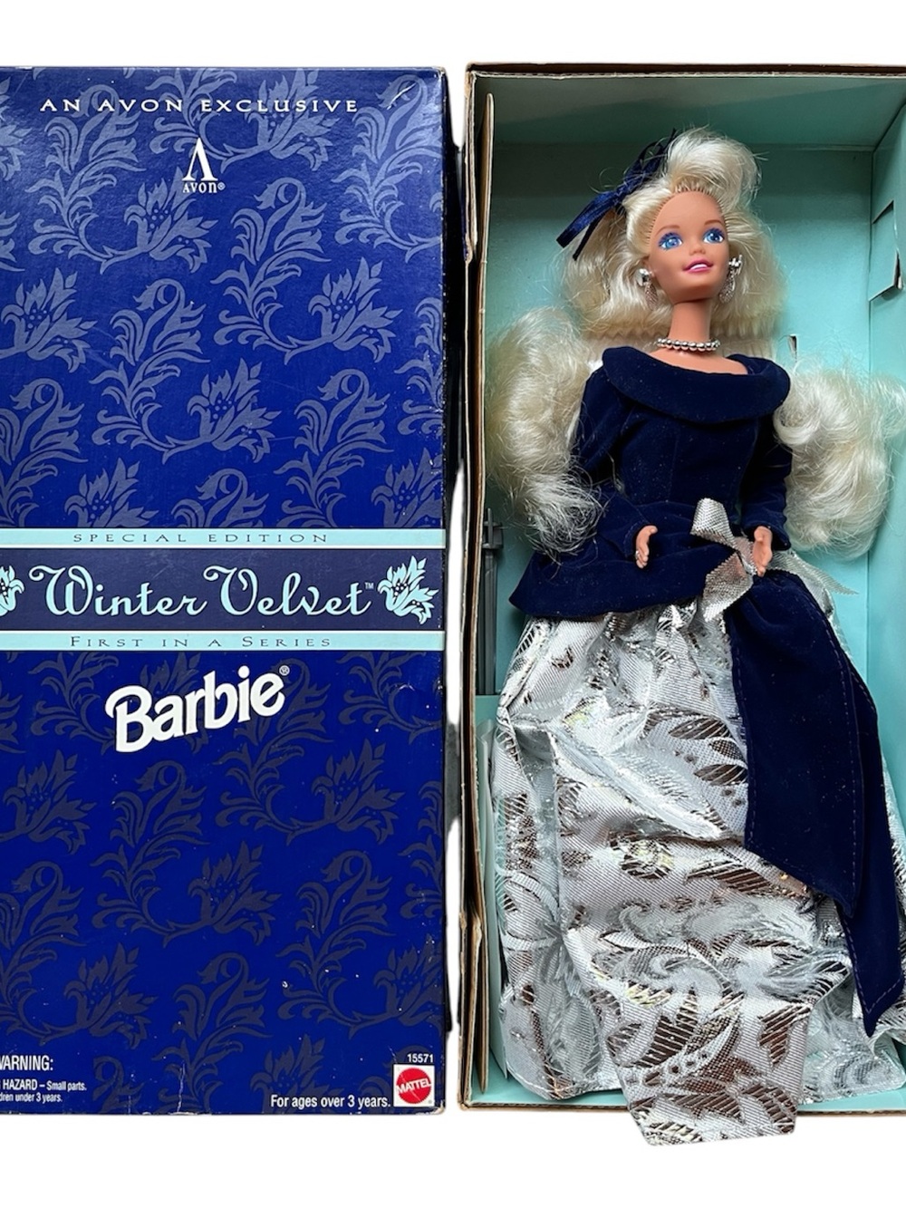 Avon Winter Velvet Barbie Doll